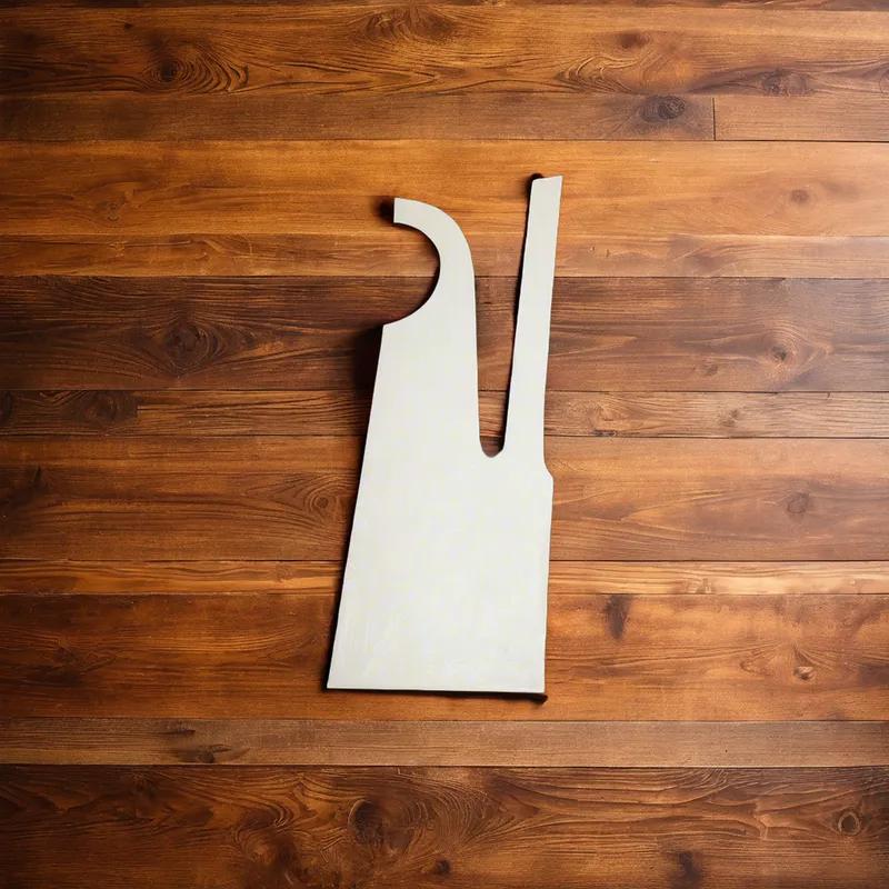 Apron 24X42 IN White LDPE Disposable 100/Box