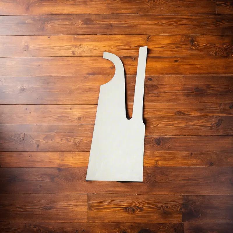 Apron 24X42 IN White LDPE Disposable 100/Box