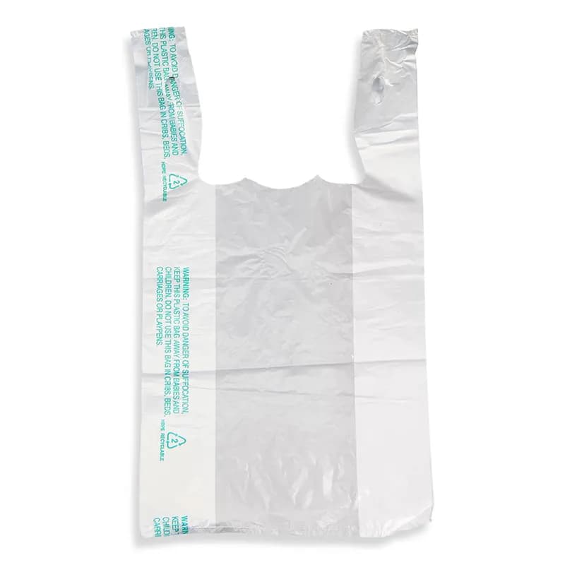 Victoria Bay Bag 10X5X19 IN 11MIC White T-Shirt 2000 Count/Case