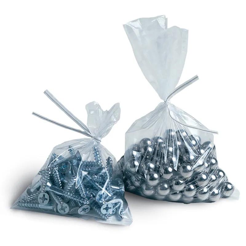 Bag 4X6 IN Low-Density Polyethylene (LDPE) 1.5MIL Clear With Open Ended Closure Flat 200 Count/Pack 50 Packs/Case