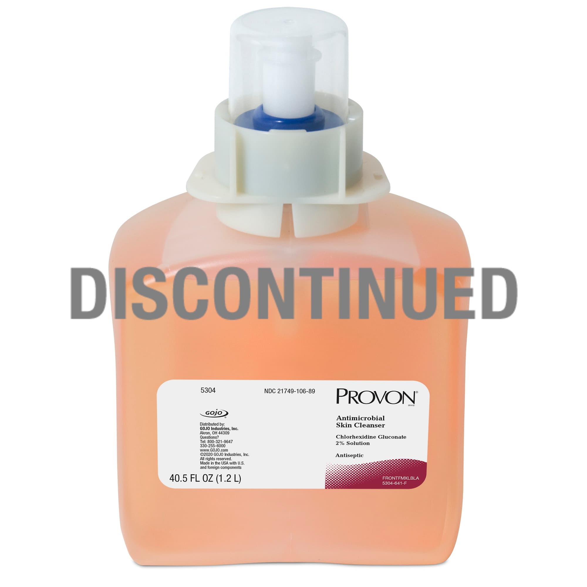 PROVON® Hand Soap Liquid 1200 mL 3.81X4.94X9.27 IN Antimicrobial Healthcare For FMX-12 3/Case