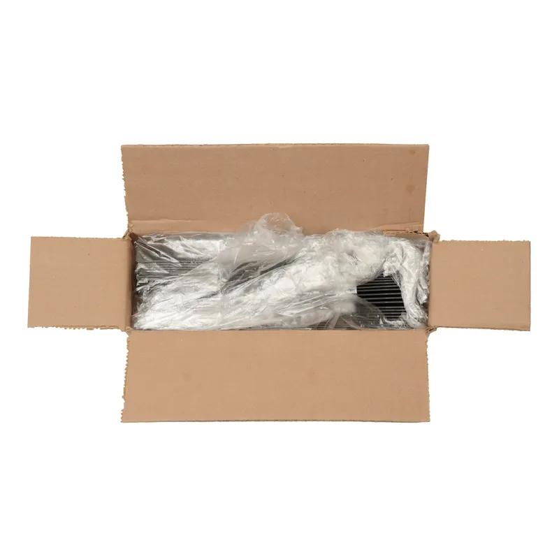 Platter Pleasers Serving Tray Base 10X10 IN Plastic Black Square 25/Case