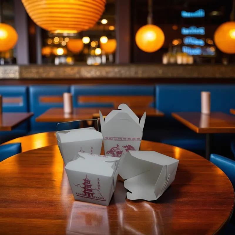 Food Pail 16 OZ Pagoda Microwave Safe 450/Case