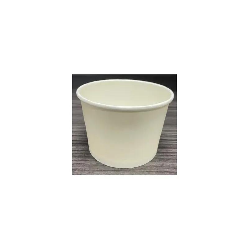 Victoria Bay Hot Food Container Base 16 OZ Paper White 500/Case