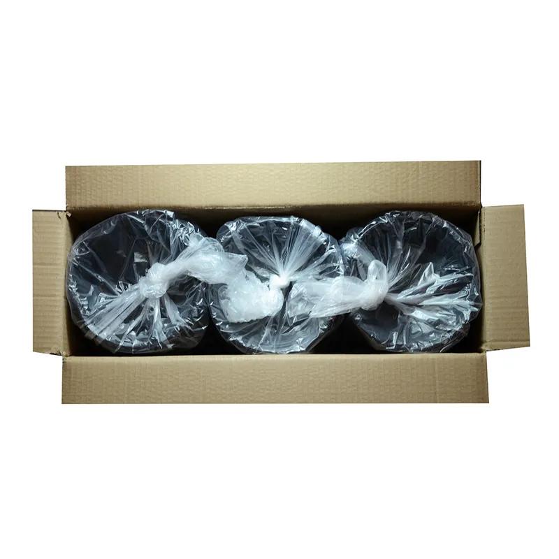 ReForm Take-Out Container Base & Lid Combo 16 OZ PP Black Round Heavyweight Leak Resistant 150/Case