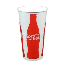 Cold Cup 32 OZ Red White Coca-Cola 500 Count/Pack 1 Packs/Case