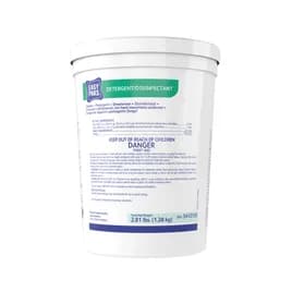 Easy Paks® Lemon Detergent Disinfectant 0.5 OZ Multi Surface Powder RTU 90 Count/Pack 2 Packs/Case 180 Count/Case