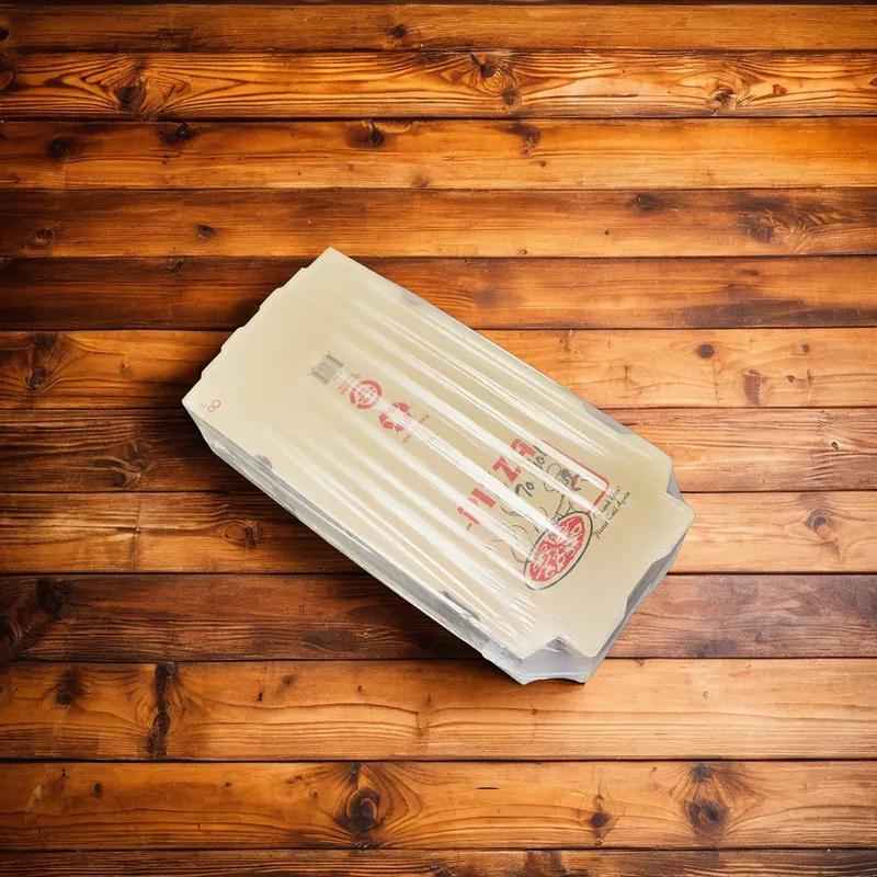 Pizza Box 18X18X1.88 IN Corrugated Cardboard Kraft/Kraft Stock Print B-Flute 50/Bundle