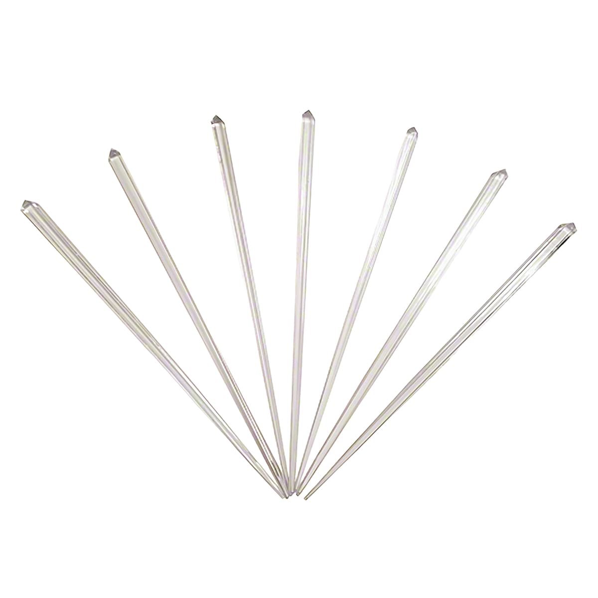 Poly King® Prism Pick Clear 500 Count/Pack 5 Packs/Case
