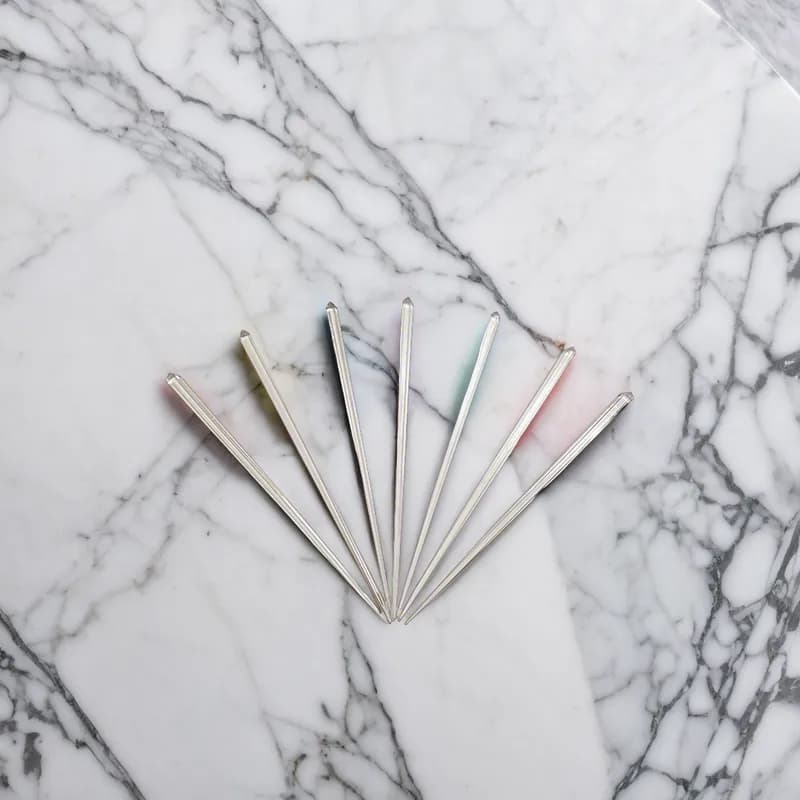 Poly King® Prism Pick Clear 500 Count/Pack 5 Packs/Case