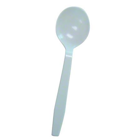 Soup Spoon White Medium Heavy 1000/Case
