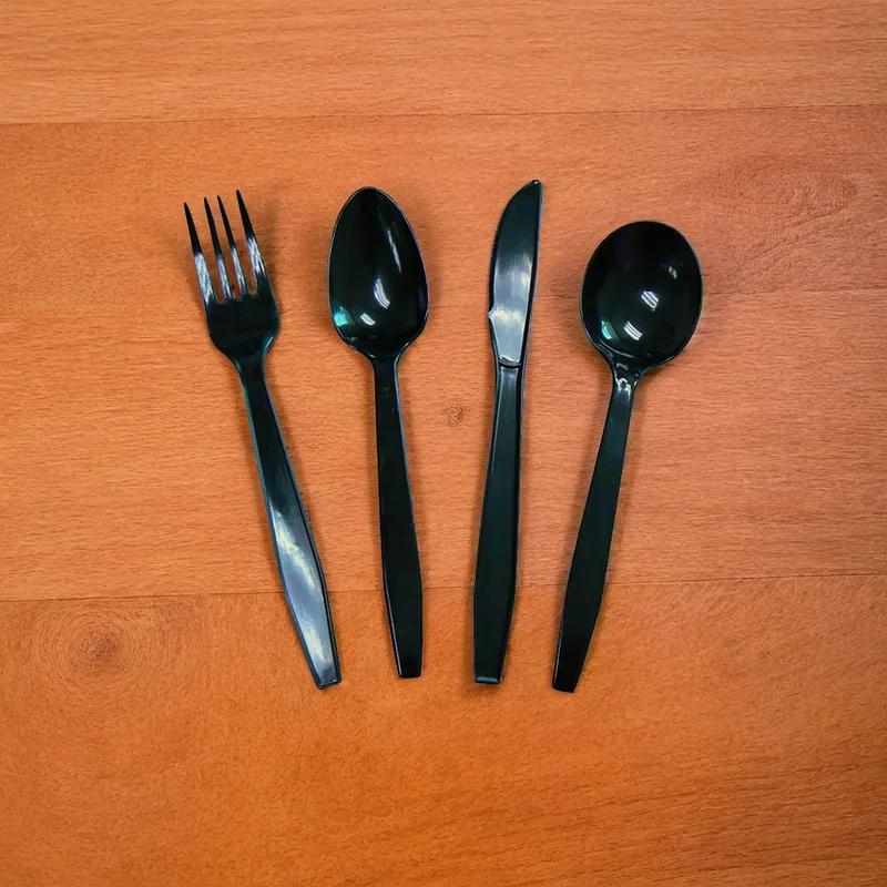 Knife PP Black Heavyweight 1000/Case