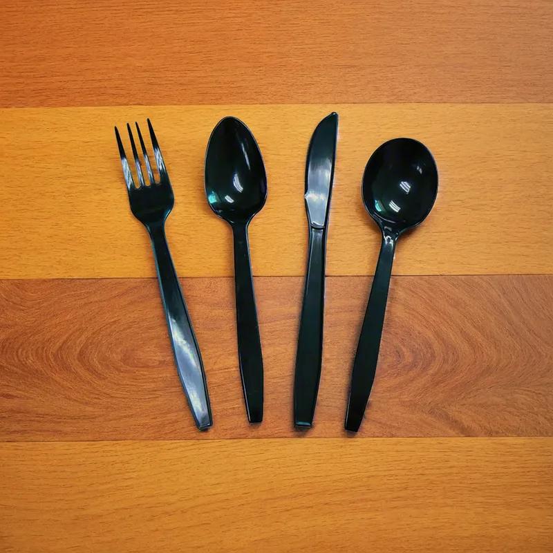 Knife PP Black Heavyweight 1000/Case