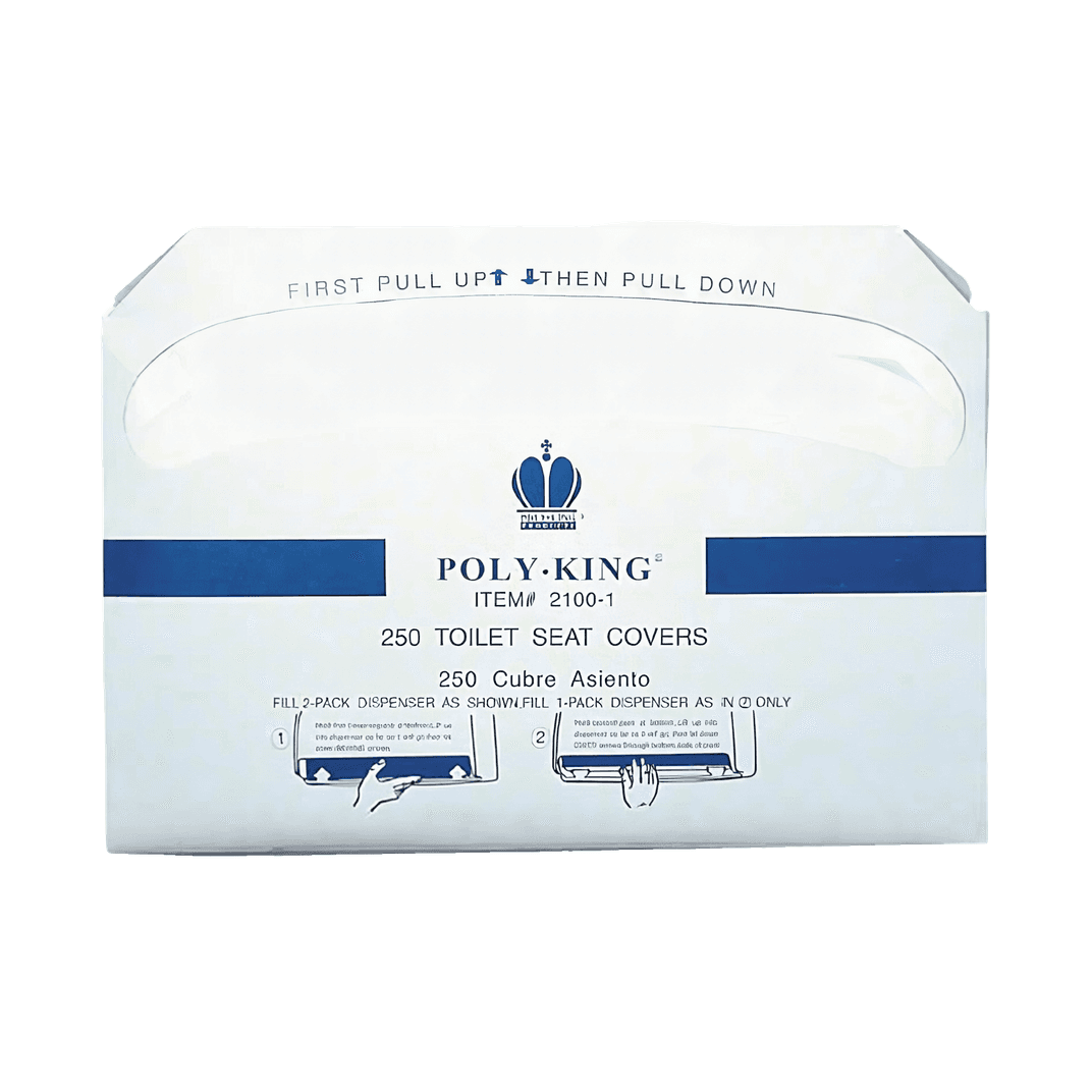 Toilet Seat Cover 250 Count/Pack 10 Packs/Case 2500 Count/Case
