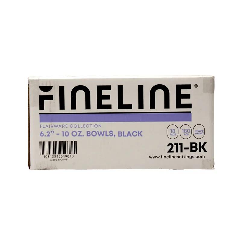 Flairware Bowl 10 OZ Black 180/Case
