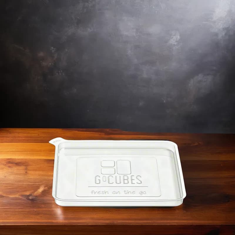 Fresh 'n Clear® GoCube® Lid PET Clear For 12-36 OZ Container Inside Fit 300/Case