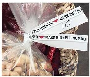 Tin Tie 6.5 IN Printed 1000/Box