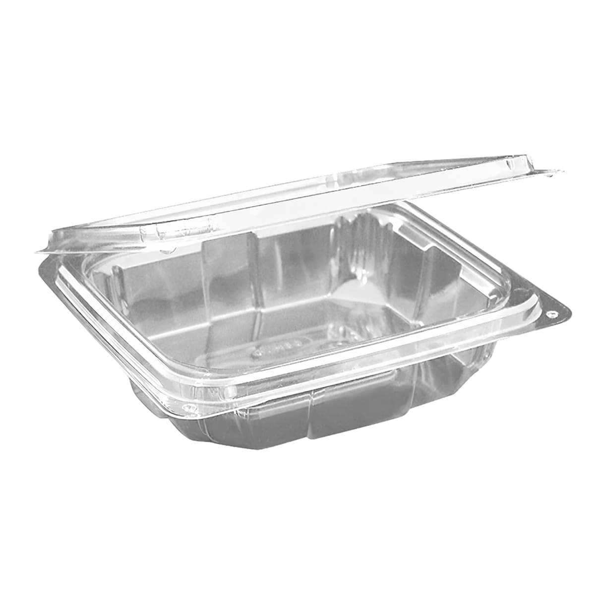 Deli Container Hinged With Flat Lid 24 OZ 200/Case