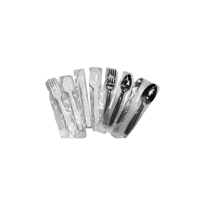 Teaspoon PS Black Extra Heavy Individually Wrapped 1000/Case