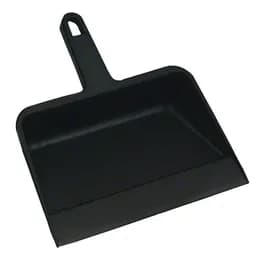 Dust Pan 12 IN Black Plastic 1/Each