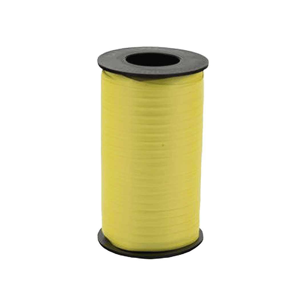 Curling Ribbon 0.375IN X750FT Yellow 1/Roll