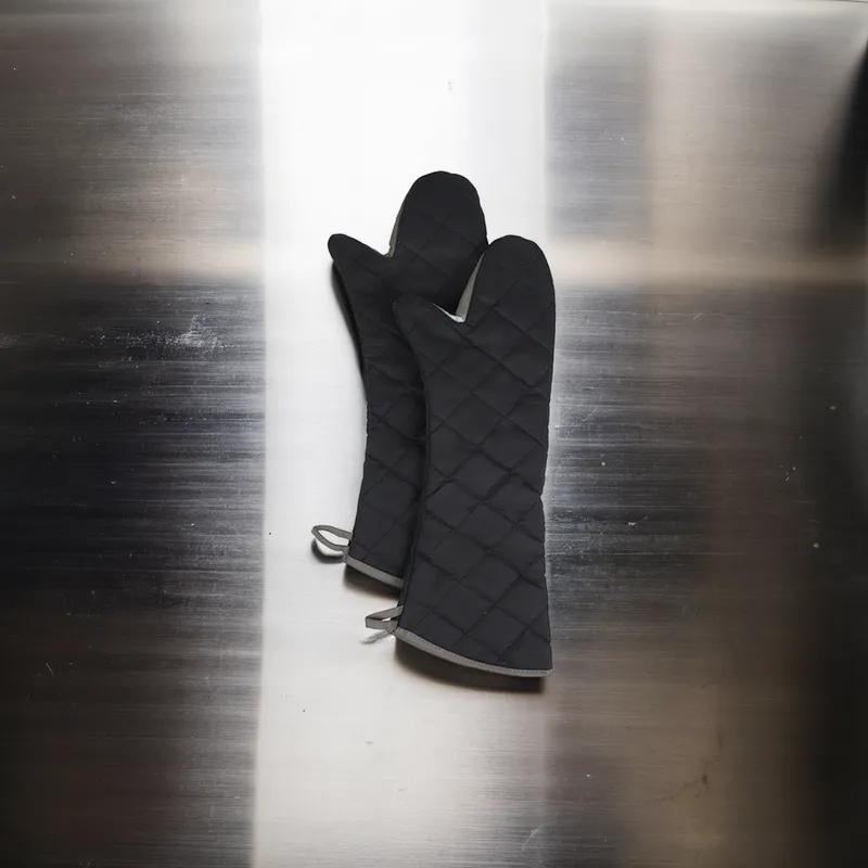 Oven Mitt 24 IN PyroTex® Black Shoulder-Length 36/Case