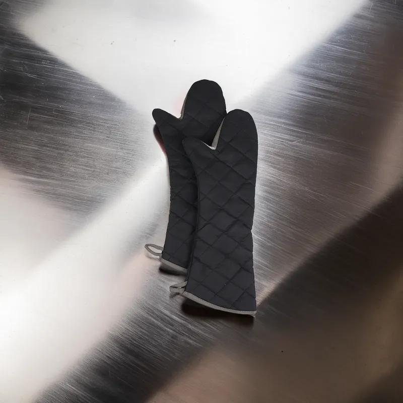 Oven Mitt 24 IN PyroTex® Black Shoulder-Length 36/Case