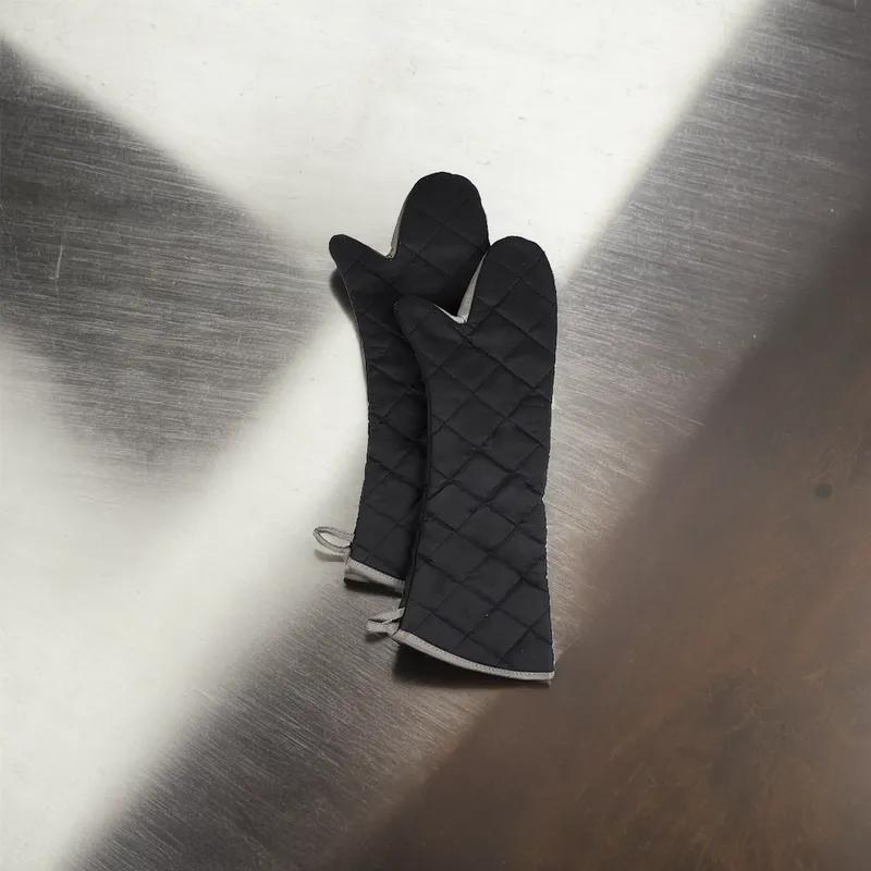 Oven Mitt 24 IN PyroTex® Black Shoulder-Length 36/Case