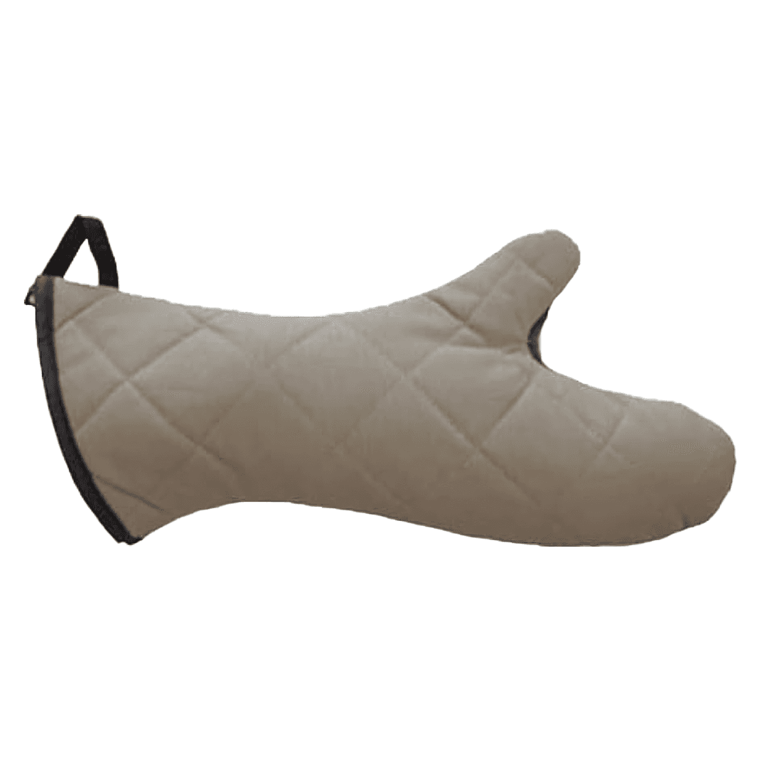 Oven Mitt 17 IN PyroTex® Beige Heat Resistant 2 Count/Pack 72 Packs/Case