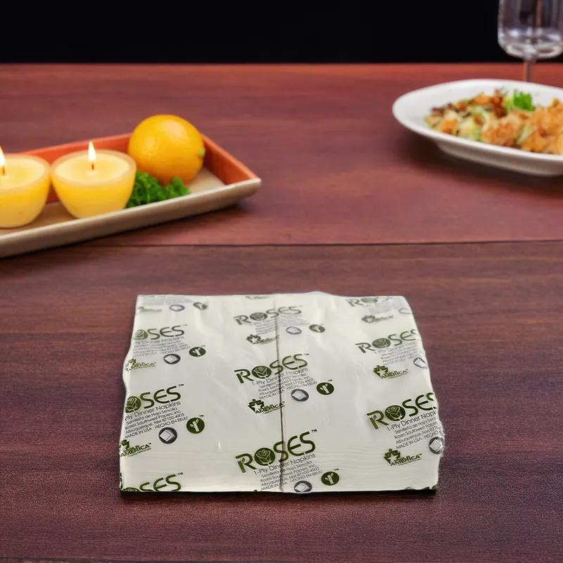 Dinner Napkins 15X17 IN 1PLY 4992/Case