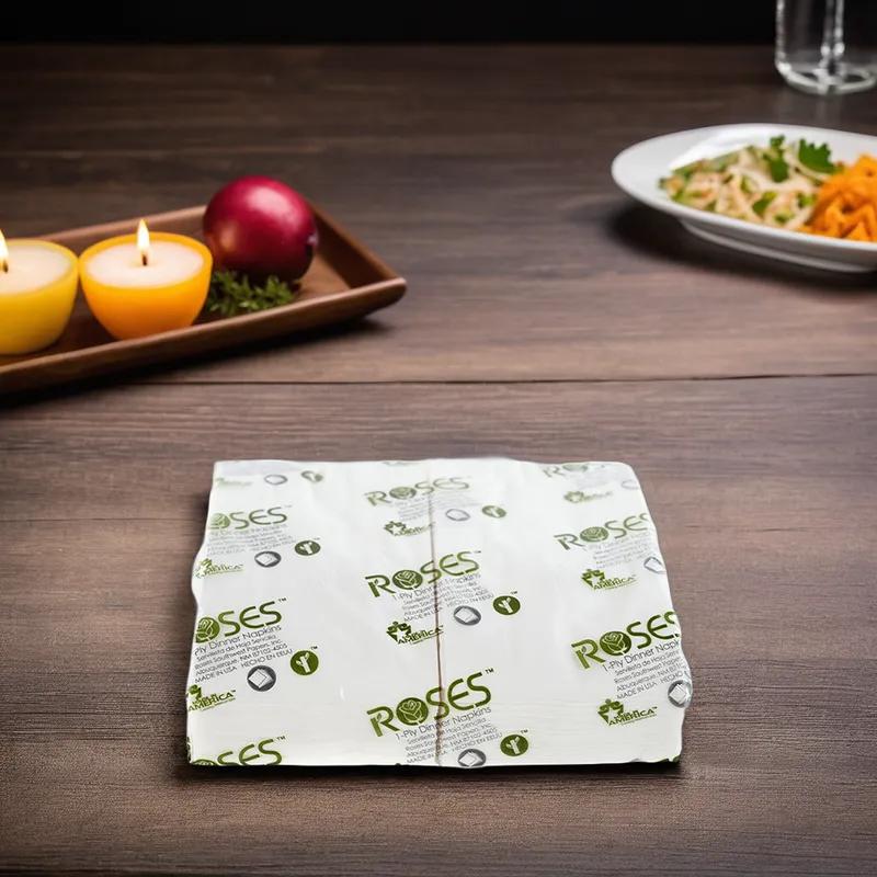 Dinner Napkins 15X17 IN 1PLY 4992/Case