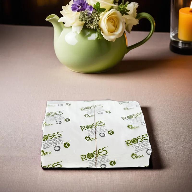 Dinner Napkins 15X17 IN 1PLY 4992/Case