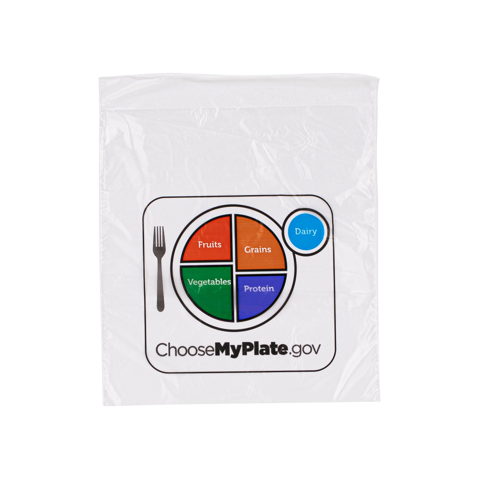 Tuffgards® Bag 6.5X7 IN My Plate Saddlepack 2000/Case