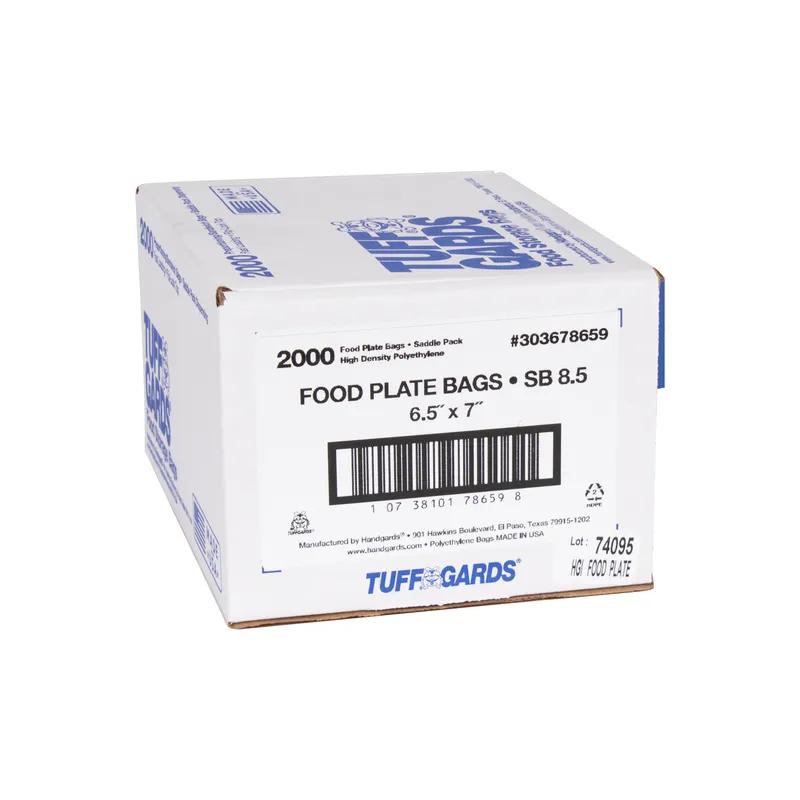 Tuffgards® Bag 6.5X7 IN My Plate Saddlepack 2000/Case