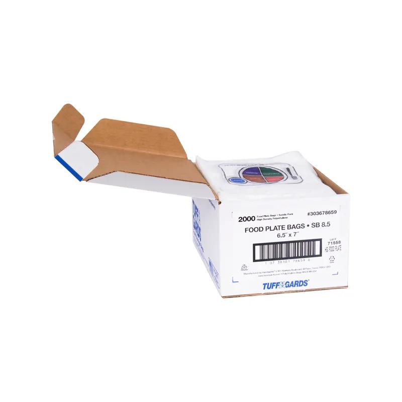 Tuffgards® Bag 6.5X7 IN My Plate Saddlepack 2000/Case