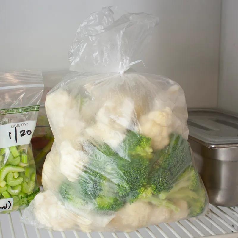 Tuffgards® Freezer Bag Roll 12X18 IN 6 QT PE Clear 1000/Case