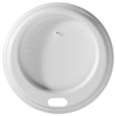 Lid Dome White For 4 FLOZ Cup Sip Through 1000/Case