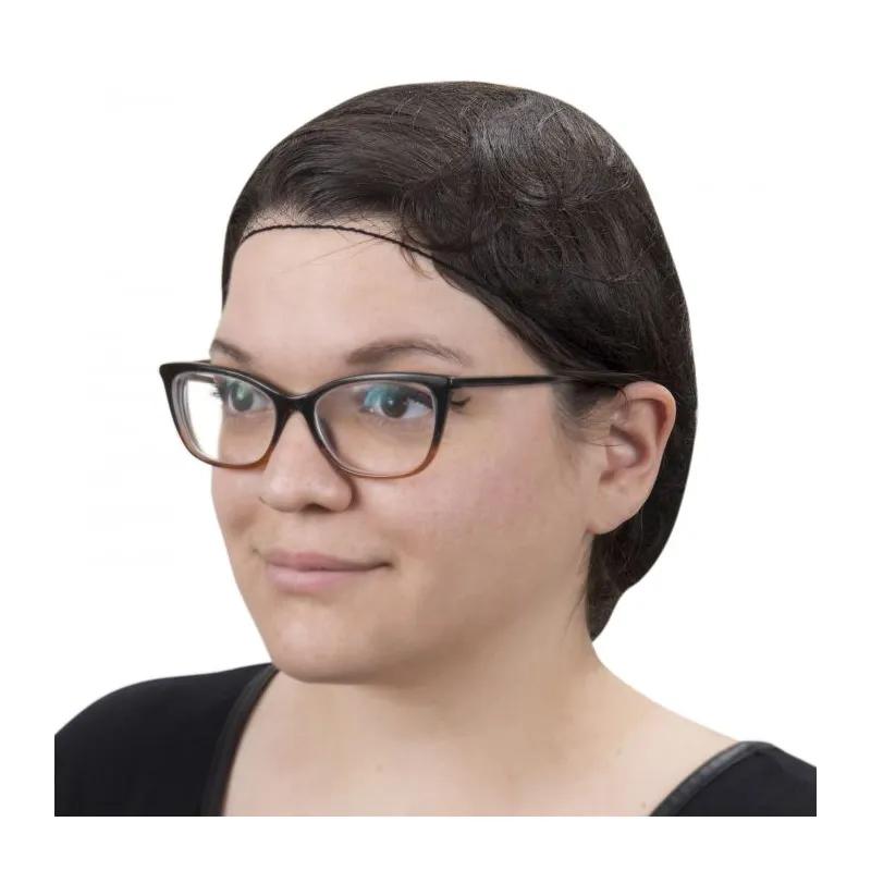 Hairnet Medium (MED) Brown Lightweight Nylon 144 Count/Pack 10 Packs/Case 1440 Count/Case