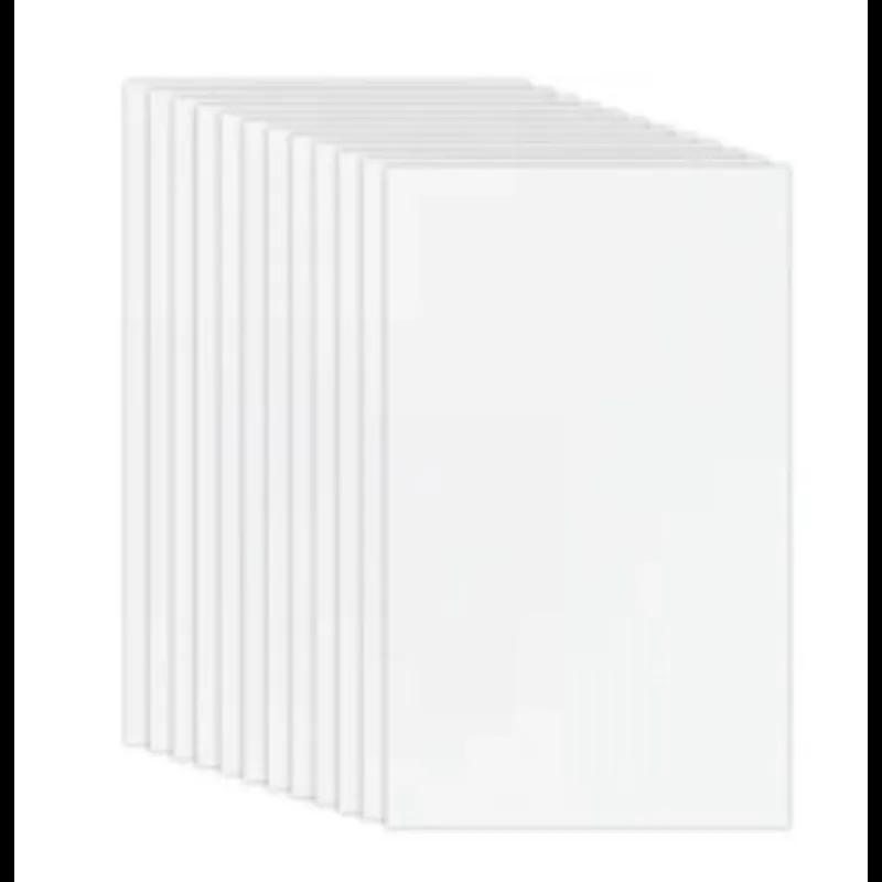 Notepad 6X4 IN White Glued Join Unruled 12/Pack