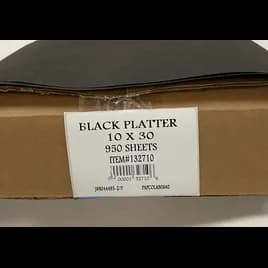 Steak & Butcher Paper Sheets 10X30 IN Black 950/Case