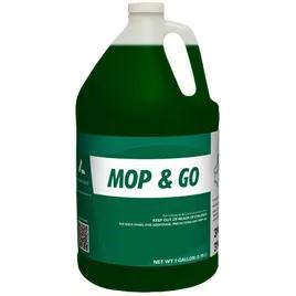 Mop & Go Floor Cleaner 1 GAL Liquid No Rinse Enzymatic 2/Case
