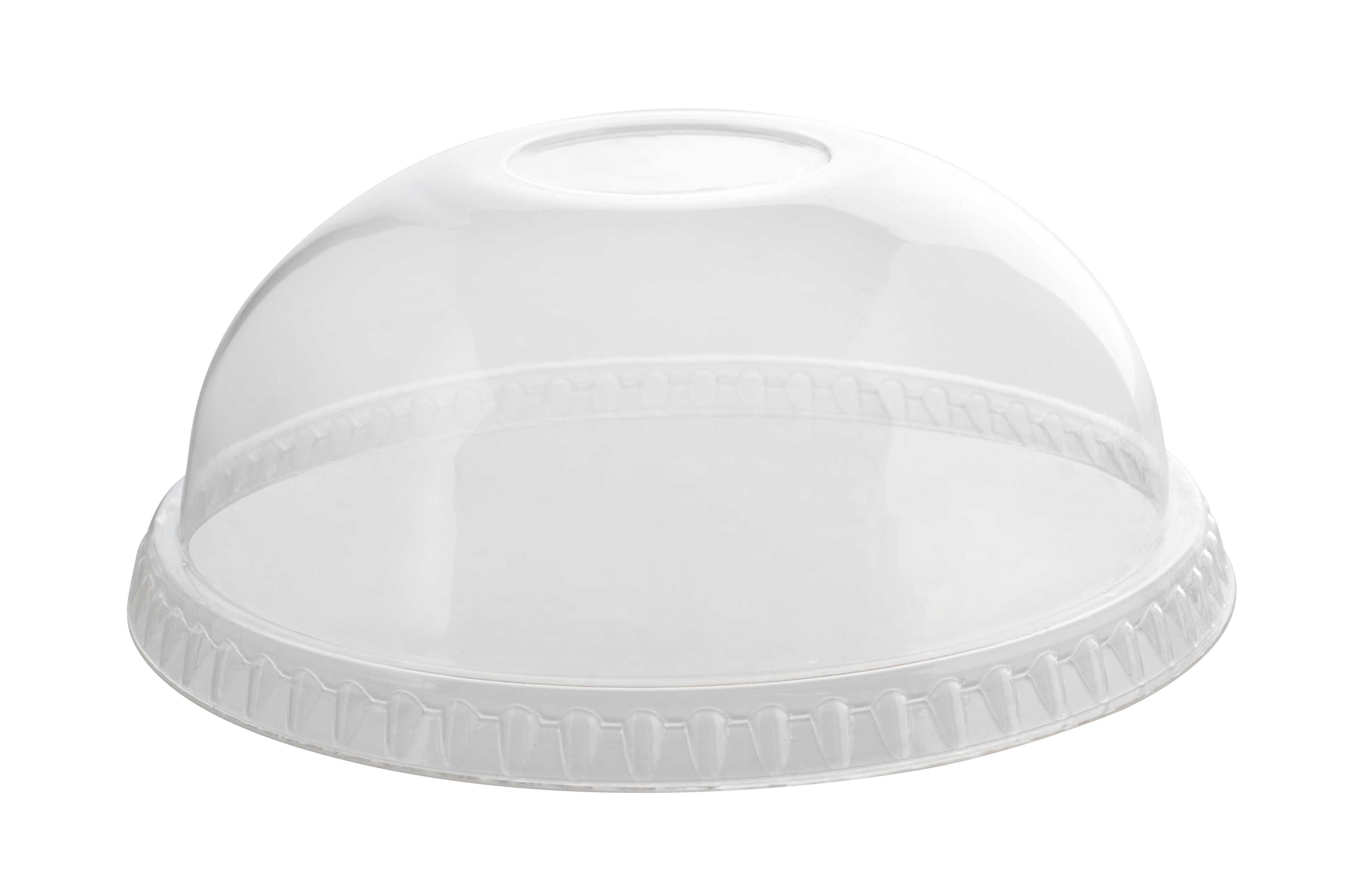 Lid Dome PET Clear For 12-24 FLOZ Cup No Hole 1000/Case