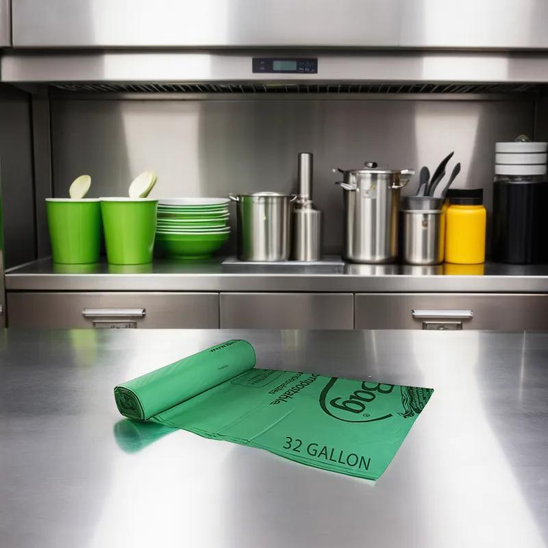 Liner 33X39 IN Green 0.88MIL Star Seal 120/Case