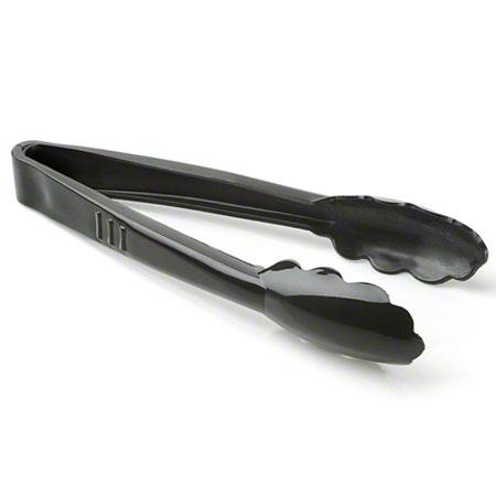 Tongs 12 IN PP Black Heavyweight 24/Case