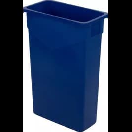 TrimLine™ Trash Can 11X20X30 IN 23 GAL Blue Rectangle LLDPE 4/Each