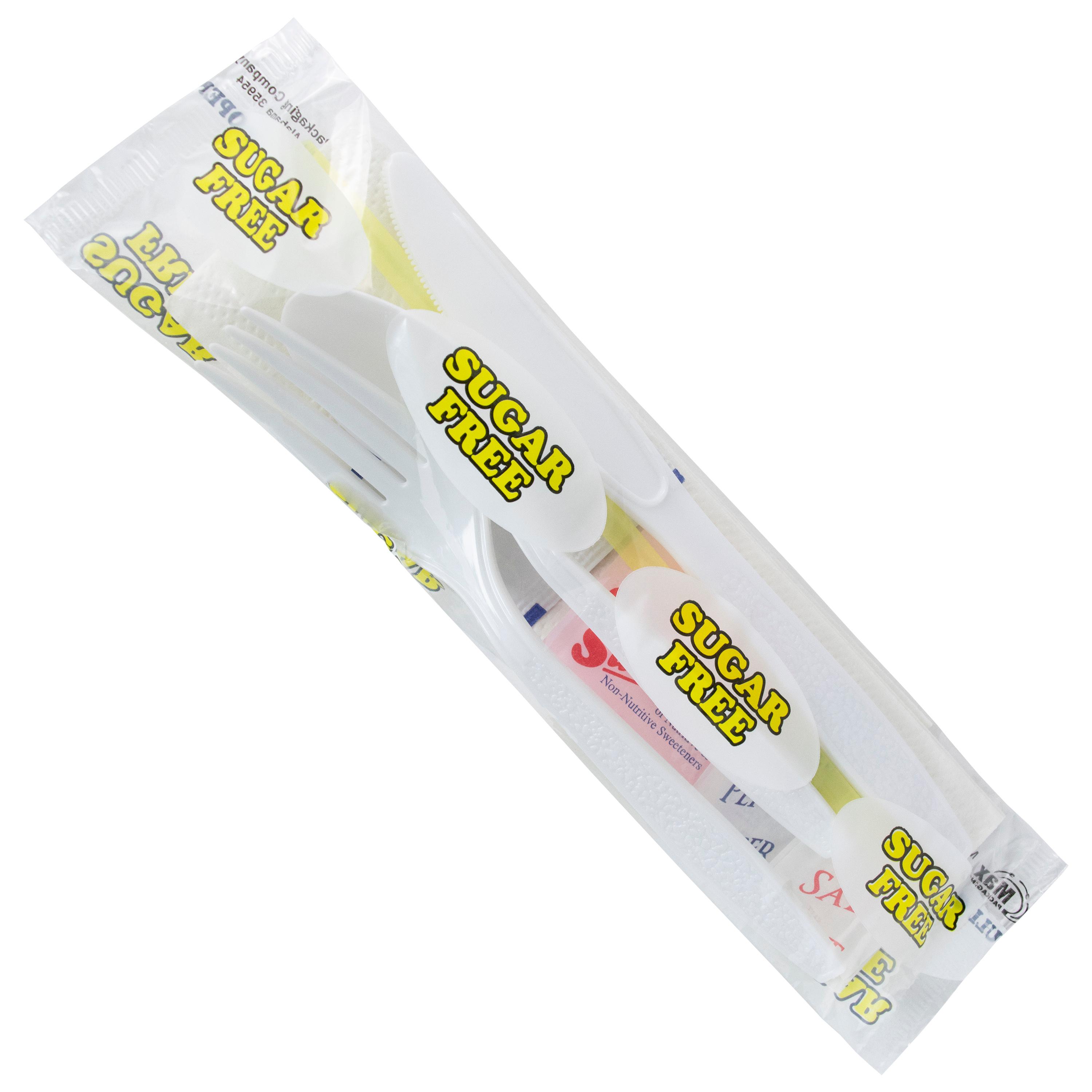 Diet Cutlery Kit Yellow 250/Case