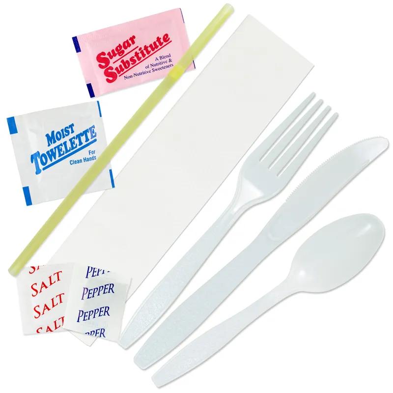 Diet Cutlery Kit Yellow 250/Case