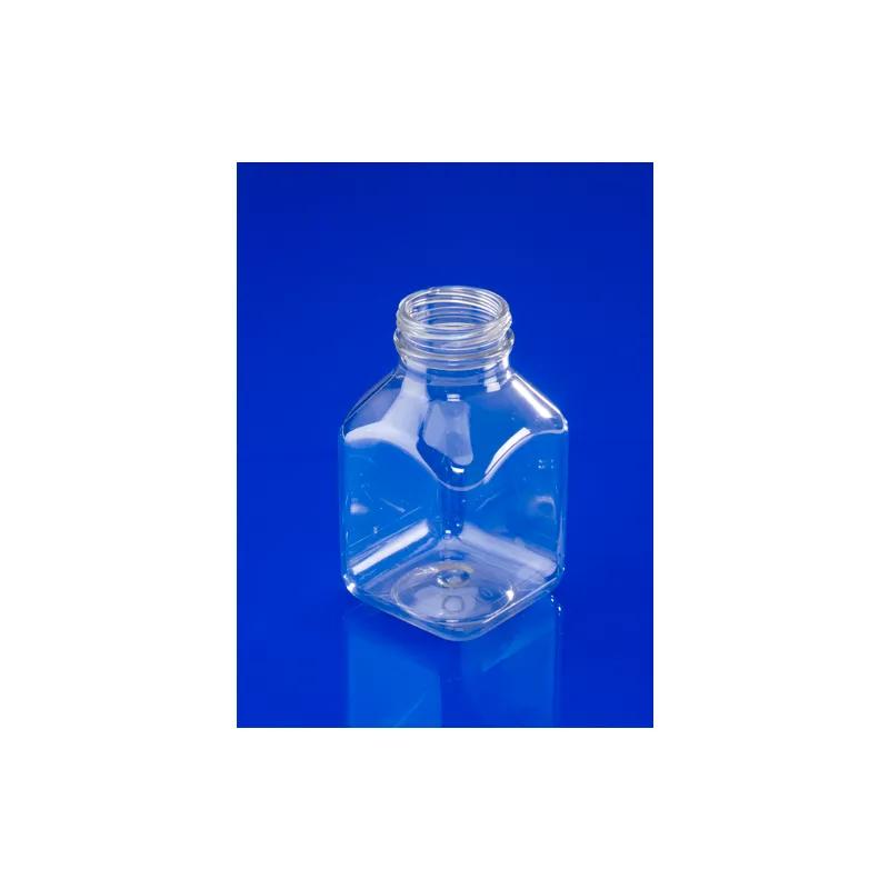 Bottle 8 OZ PET Clear Square 320/Case