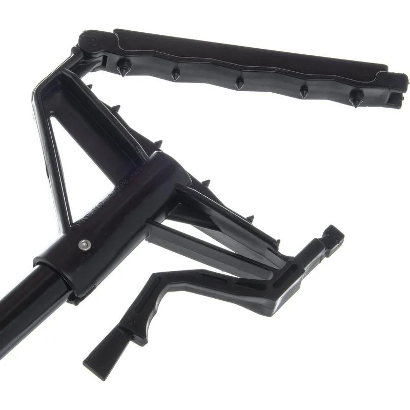 Sparta® Quik-Release™ Mop Handle 60 IN Black Vinyl Coated Metal With 7.5IN Head 12 Count/Pack