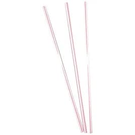 Poly King® Sip Stirrer 5.5 IN Red White Stripe 10000/Case